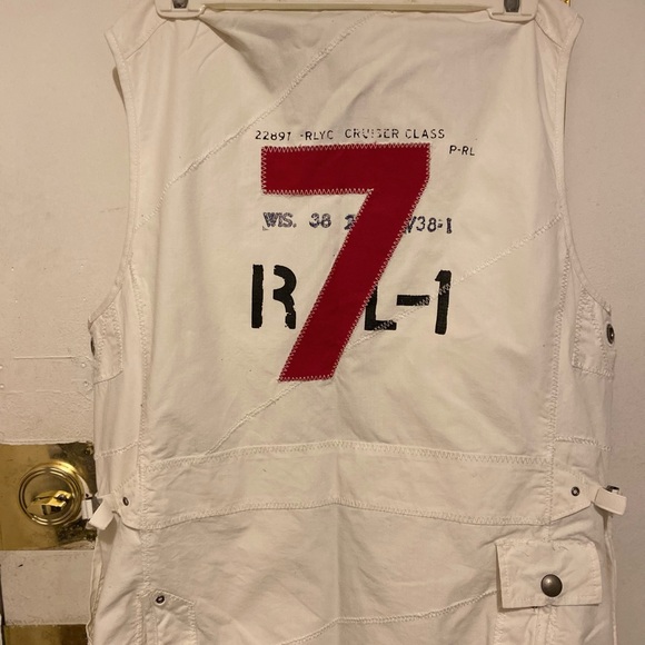 Vtg Ralph Lauren Polo Pier 6 Yacht Vest S - Picture 3 of 5